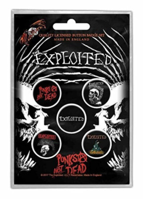 EXPLOITED (SPILLE - PINS BADGE PACK)
