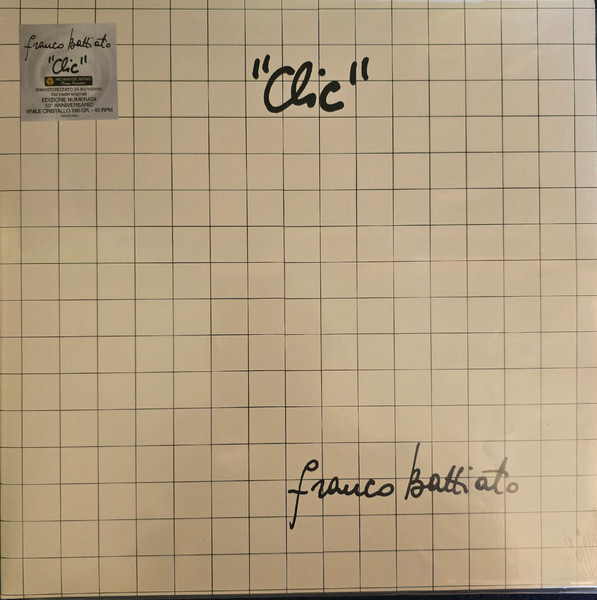 Franco Battiato – Clic LP (NUMERATA, ED. CRISTALLO)