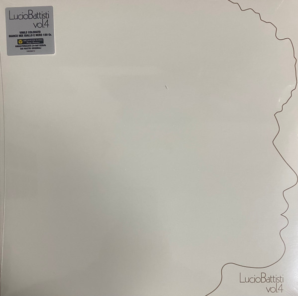 Lucio Battisti – Lucio Battisti - Vol. 4 LP (Marble White, Yellow, Black 180 Gr.)