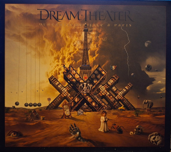 Dream Theater – Quarantième: Live À Paris CD BOX (3CD+2BR)