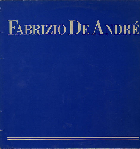 Fabrizio De André – Fabrizio De André LP