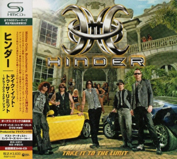 Hinder – Take It To The Limit CD (JAPAN ED.)