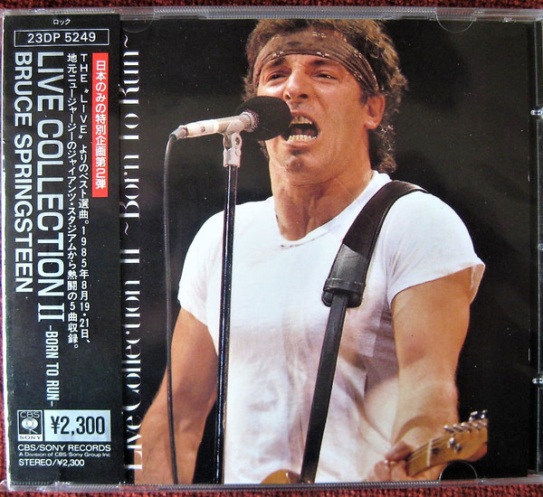 Bruce Springsteen & The E-Street Band – Live Collection II - (Born To Run) CD (JAPAN ED.)