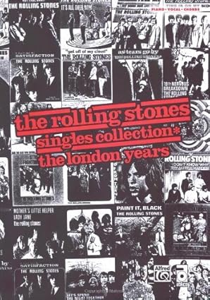 The Rolling Stones: Singles Collection The London Years: Music Songbook Collection (spartito)