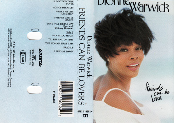 Dionne Warwick – Friends Can Be Lovers MUSICASSETTA
