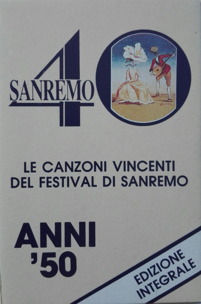 Various – Sanremo 40 - Le Canzoni Vincenti Del Festival Di Sanremo (Anni '50) MUSICASSETTA