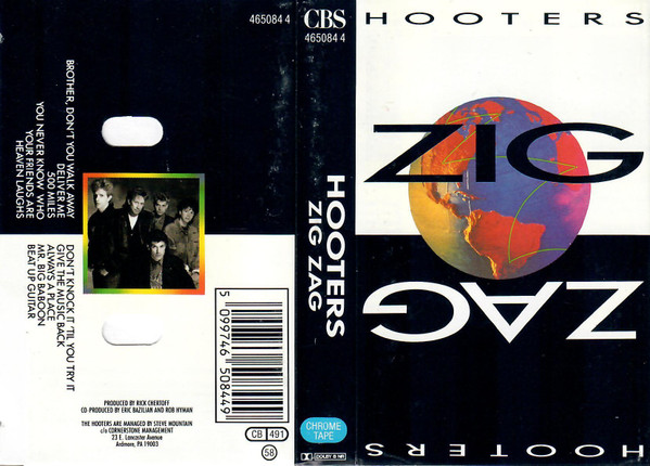Hooters – Zig Zag MUSICASSETTA