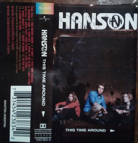 Hanson – This Time Around MUSICASSETTA
