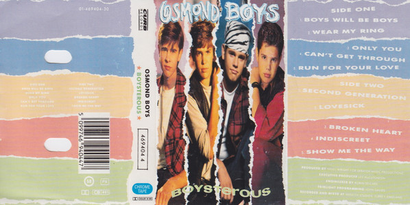 Osmond Boys – Boysterous MUSICASSETTA