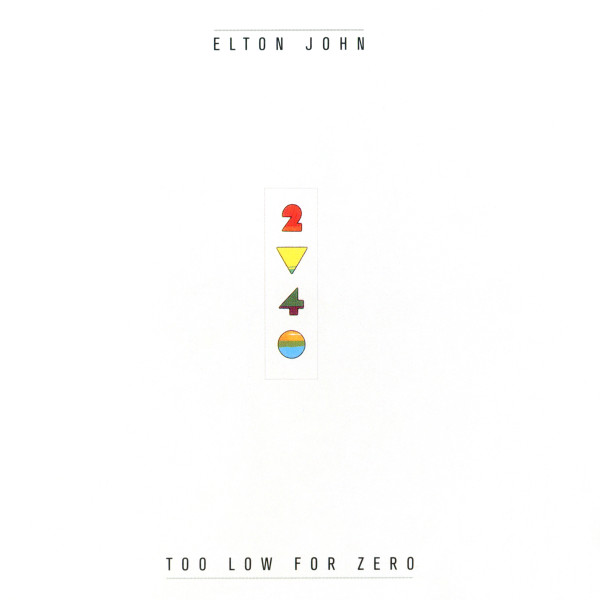 Elton John – Too Low For Zero CD