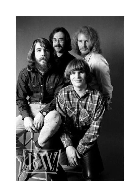 BARON WOLMAN - CREEDENCE CLEARWATER REVIVAL (1970) - Stampa Fine Art ai Sali d'Argento - Numerata