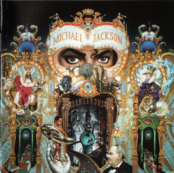 Michael Jackson – Dangerous LP (LIMITED RED AND BLACK SWIRL DOUBLE VINYL)