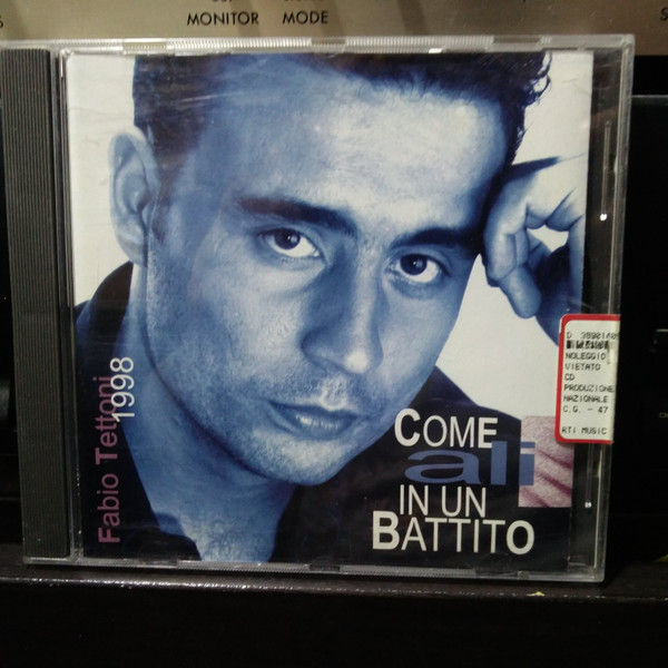 Fabio Tettoni – Come Ali In Un Battito CD