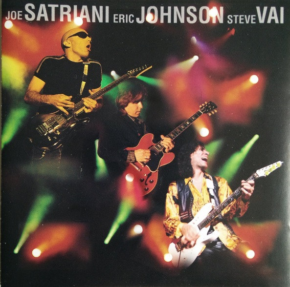 Joe Satriani, Steve Vai, Eric Johnson – G3 - Live In Concert CD
