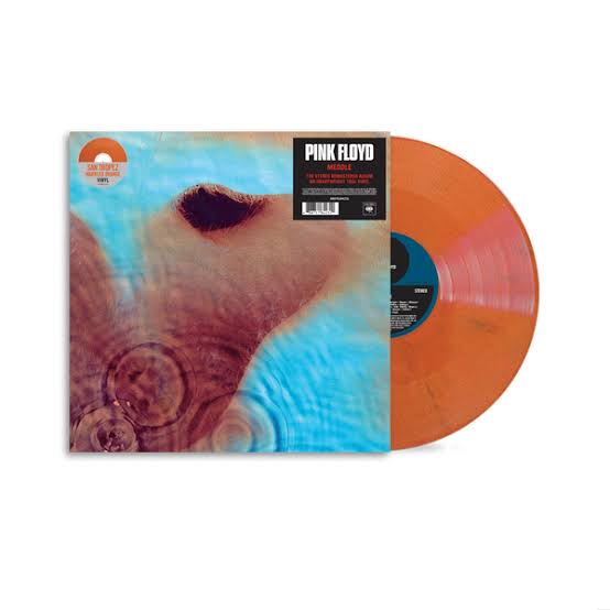 Pink Floyd – Meddle LP (MARBLED ORANGE VINYL)